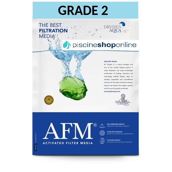 AFM materiale filtrante - vetro attivato Grade 2 - Piscine Shop Online